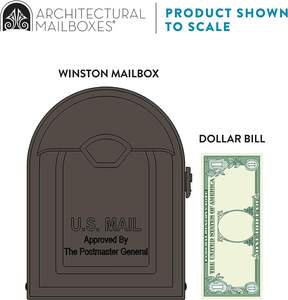 Customized Modern Galvanized Steel Metal Post Mailbox Vertical Nordic Home Decoration with Extra Security OEM ODM Wholesaler - Product Image 4