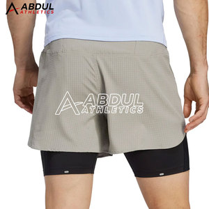 Shorts de sport pour hommes, respirants et anti-transpiration, pour la salle de sport, la course à pied et l'exercice - Product Image 3