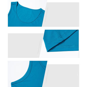 Nuevo Chaleco Deportivo Moderno y Elegante con Bloques de Color en Contraste, Camiseta sin Mangas Transpirable de Algodón para Hombre, Camiseta Deportiva Ajustada para Gimnasio - Product Image 3