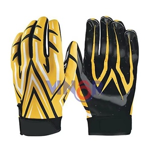 Guantes de Fútbol Americano Profesionales de Alta Calidad Antideslizantes, Duraderos, Diseño de Fábrica - Product Image 5