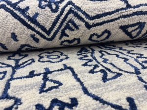 Alfombra Moderna de Lana con Diseño Floral, Hecha a Mano, con Base de Látex, para Decoración de Hogar de Lujo - Product Image 3