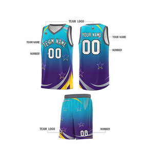 ชุดบาสเก็ตบอลผู้ชายระบายอากาศได้ดีวัสดุดีดีไซน์แบบมืออาชีพ - Product Image 2