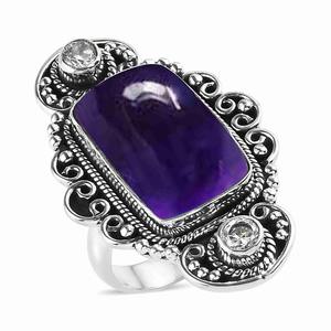 Direct Factory Supply Elegant Handmade Amethyst <b>Ring</b> for Gifting or Daily Wear Available for Wholesale Supply from India - Product Image 4