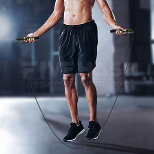 Cuerdas para Saltar Ajustables, Cuerda de Fitness con Mango Resistente, Movimiento Suave, Fáciles de Usar para Entrenamiento Diario - Product Image 5