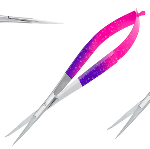 กรรไกรตัดคิ้วสแตนเลสปลายแหลมเครื่องมือความงามสำหรับการดูแลส่วนบุคคลกรรไกรตัดคิ้ว - Product Image 2