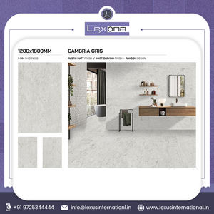 Carreau de dalle de porcelaine rustique moderne de 1200x1800mm pour la texture solide de plancher et de mur - Product Image 6