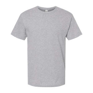 Camiseta de estilo informal Heavyweight 100% algodón 180gsm textura suave cuello redondo manga corta diseño Tubular diseño sólido en blanco - Product Image 3