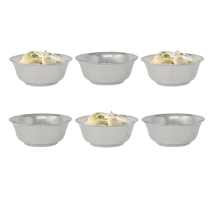 Bol à crème glacée en acier inoxydable présentation de desserts professionnels dans les buffets boulangeries et les fêtes - Product Image 5