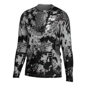 Diseño personalizado Anti UV sol pesca Camisas manga larga transpirable secado rápido lona para primavera invierno OEM servicio sublimación - Product Image 3