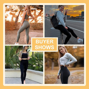 Leggings de yoga pour femmes de grande taille avec sublimation complète sur mesure avec logo Leggings de yoga au design unique - Product Image 5