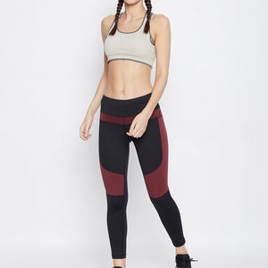 Legging de sport pour femme de haute qualité, tricoté, respirant, taille haute, longueur genou, avec fibre de bambou, en vente en ligne - Product Image 4