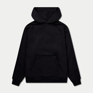 Sudadera gruesa y pesada en blanco con hombros caídos para hombre 380 360 320 Gsm logotipo personalizado peso pesado Sudadera con capucha de gran tamaño invierno - Product Image 5