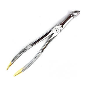 คีมทำฟันสำหรับถอนฟันแบบมืออาชีพคีมสเตนเลสขัดเงาพร้อมแหล่งจ่ายไฟแบบแมนนวลรูปแบบภาษาอังกฤษ - Product Image 4