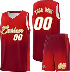 Uniforme da basket personalizzata Quickdry leggera anti-umidità maglia Plus size bassa uniforme da basket MOQ - Product Image 2