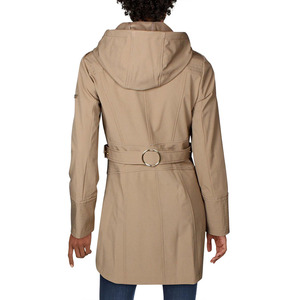 แจ็คเก็ตกันน้ำน้ำหนักเบามีซิปสำหรับผู้หญิงกันลมมีฮู้ด - Product Image 4