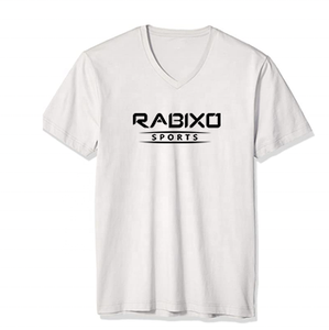 T-shirt en coton uni à col rond pour homme, pas cher, 280g, respirant, séchage rapide, style streetwear, Rabixo, sport, fitness - Product Image 5