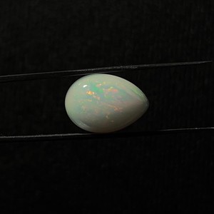 Poire Cut Ethiopien Welo Opal- 14.5*20.5MM Rainbow Fire Pierre en vrac pour la fabrication de bijoux - Product Image 2