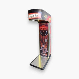 Máquina de Juego Arcade de Boxeo 'Boxing Champion Punch Street Basketball', Operada con Monedas, Construcción de Metal y Acrílico, Resistente, 330 Libras de Capacidad - Product Image 4