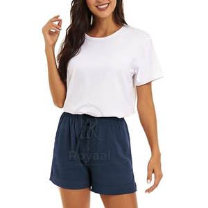 Servicio OEM, Precio al por Mayor, Shorts de Algodón Personalizados para Mujer, Nueva Llegada, Shorts de Marca Privada para Mujer - Product Image 2