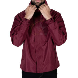 wholesale premium Quality Lightweight Hooded Windbreaker High Street Style Windproof and Waterproof <b>jacket</b> For <b>Men</b> 2025 - Product Image 3