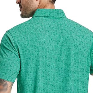 เสื้อโปโลกอล์ฟผู้ชาย ระบายอากาศได้ดี ผ้าเนื้อนุ่ม เสื้อผ้ากีฬากลางแจ้ง เสื้อโปโลกอล์ฟสำหรับผู้ใหญ่ - Product Image 5