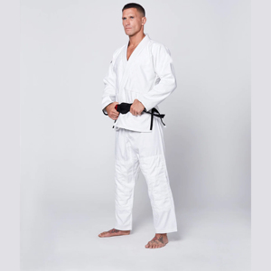Venta al por mayor uniforme de karate de alta calidad trajes de Karate GI 2025 380 Gsm bordado artes marciales Jiu Jitsu brasileño uniforme - Product Image 3