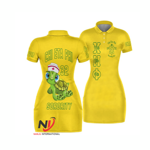 CPB T-shirt à col en V blanc 100% coton vêtements de sororité paillettes imprimé lettres grecques bouclier Chi Phi Beta chemise pour femmes pour l'été - Product Image 4