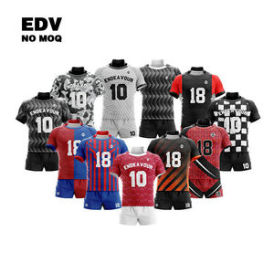 Camiseta de rugby a rayas sublimadas personalizadas de alta calidad, ropa de rugby de poliéster - Product Image 3