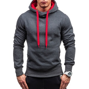 Último diseño personalizado pulóver con cordón OEM fabricación sudadera hombres Sudadera con capucha para la venta - Product Image 4
