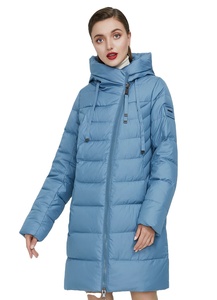 แจ็คเก็ตขนเป็ดสำหรับผู้ชายไซส์ใหญ่พิเศษกันลมมีฮู้ดเสื้อโค้ทหนาผ้าโพลีเอสเตอร์บุผ้าฝ้ายด้านหน้า - Product Image 4