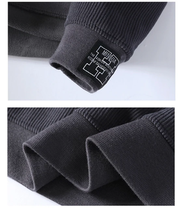 Nouveautés Sweatshirts personnalisés pour hommes Pull unisexe personnalisé Sweat-shirt uni à col rond pour hommes - Product Image 3