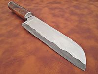 Ensemble de couteaux Santoku de qualité supérieure, écologiques, design moderne, lames en acier inoxydable ultra-affûtées, couteaux ergonomiques en métal