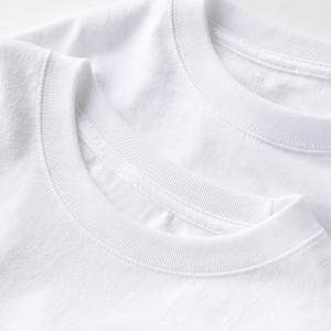 Camiseta informal de manga corta para hombre, 100% algodón, tela de punto de alta calidad, secado rápido, cuello redondo, impresión Digital sólida, diseño en blanco - Product Image 5