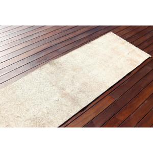 Tapis de couloir vintage 2,2x7,2 pieds, tapis oriental turc en laine blanche - Product Image 3