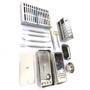 Juego profesional de fibrina rica en plaquetas de acero inoxidable para cirugía de implantes óseos, Kit de membrana, instrumentos quirúrgicos dentales - Product Image 6