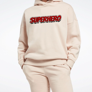 เสื้อฮู้ดผ้าฟลีซสำหรับผู้หญิงฤดูหนาว ตกแต่งด้วยคริสตัล 100% ผ้าฝ้าย สไตล์ไฮสตรีท สีและขนาดตามสั่ง - Product Image 5