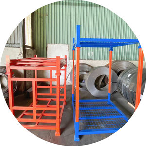 ชั้นวางแบบเคลื่อนย้ายได้5ระดับชั้นวางซ้อนกันได้ - Product Image 3