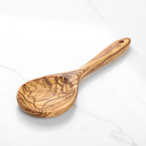 Handmade Olive <b>Wood</b> 2-Piece Spoons <b>Set</b> with Non-Stick <b>Food</b> Safe Finish Includes Fork in Elegant Eco-Friendly Box - Product Image 3