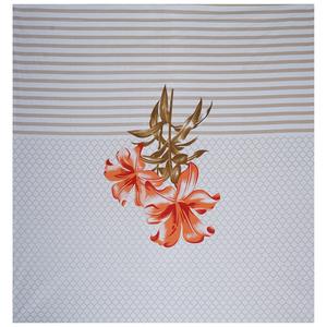 Ensemble de draps de lit double en coton rouge 240 TC à imprimé floral majestueux 2 taies d'oreiller King Draps housse pour la maison Lot de 3 pièces (SHKV1017) - Product Image 1