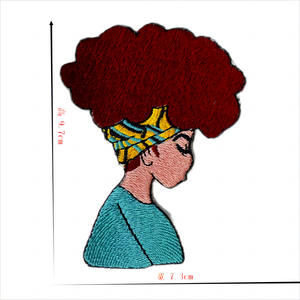 Premium Embroidered Patches with Heat <b>Press</b> Backing for Easy Application - Product Image 4