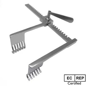 Meilleure vente taille Standard puissance manuelle 410 japonais en acier inoxydable os levier rétracteurs chirurgie générale Instruments chirurgicaux - Product Image 6