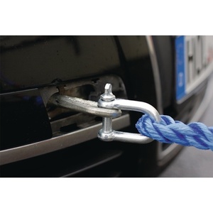 อุปกรณ์เสริมรถยนต์ HP สายรัดโพลีโพรพิลีน 4000 กก. ขนาด 400 ซม. เชือกสำหรับลากจูงรถยนต์ ขนาด 20 มม. - Product Image 3