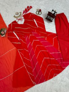 Dubai Kaftan Farshad Caftan Long Maxi Dress para fiestas Ropa informal Ropa de mujer fabricada en India Ropa Desi - Product Image 5