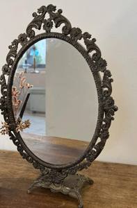 <b>Antique</b> cheval mirror - Product Image 2