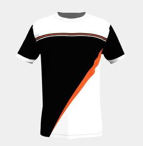 Venta al por mayor de camisetas de hombre deportes de manga corta uniforme personalizado impresión por sublimación poliéster deporte camisetas equipo - Product Image 1