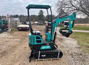 AGT QH12R เครื่องยนต์ EPA CE เครื่องขุดขนาดเล็ก1.2ตัน13.5HP กระบอกไฮดรอลิก Eaton แกนมอเตอร์ปั๊มเกียร์ PLC ส่งฟรี - Product Image 3