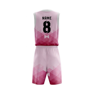 Uniforme de basket-ball confortable pour hommes Impression de haute qualité 100% Nouvelle conception de haute qualité Uniforme de basket-ball uni pour hommes - Product Image 3