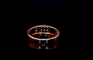 Aniva para Igi Certified VVS Natural Diamond 14K Gold Custom Rose Gold Anillo de compromiso para hombre 4gm Estilo de corte brillante - Product Image 4