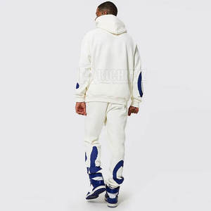 Survêtement décontracté avec logo personnalisé, impression en relief, au meilleur prix, qualité supérieure, impression en relief, survêtement pour le jogging - Product Image 2