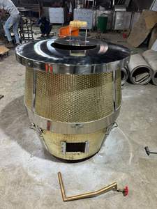 Horno de arcilla indio tradicional duradero Tandoor de latón martillado ecológico hecho a mano para equipo comercial de cocina comercial - Product Image 2